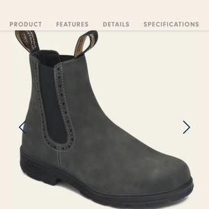 Blundstone 1630 rustic black boot